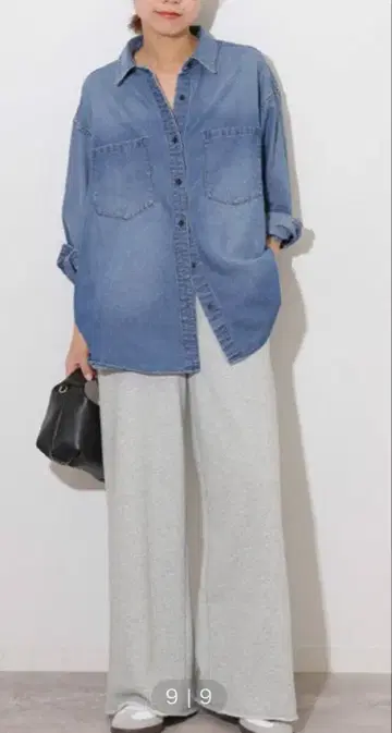 저널 스탠다드 렐룸 와이드 맨투맨 그레이