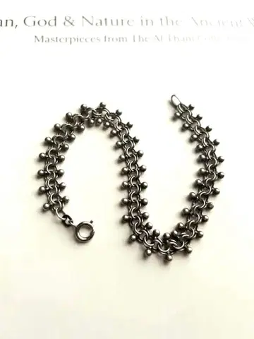 빈티지 실버 925 체인 팔찌