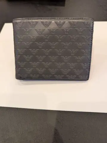 엠포리오 아르마니 이단 접이식 지갑 그레이