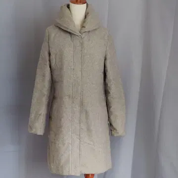 INDIVI 후드 부착 롱 코트 38