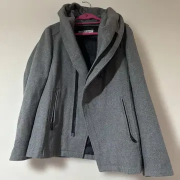 KATHARINE HAMNETT 자켓 L 그레이 변형 후드