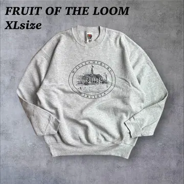 90년대 FRUIT OF THE LOOM 맨투맨 프린트 빈티지 XL