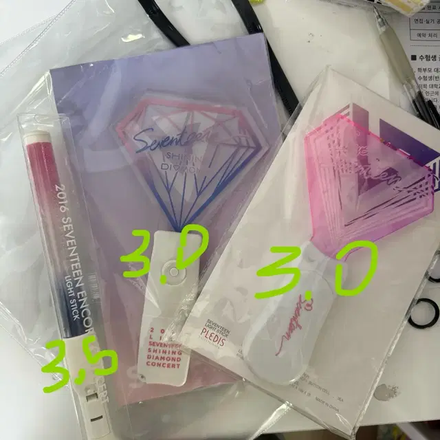 세븐틴 2016 콘서트 응원봉 샤다봉 라이트스틱