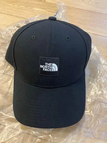 THE NORTH FACE 스퀘어 로고 캡 블랙