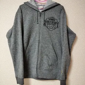 CONVERSE COMPETITION 그레이 후드티