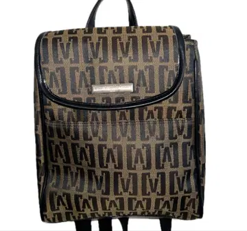 로고 패턴 백팩 백팩