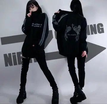 NieR HIGH-NECK ZIP OUTER [ WING ]