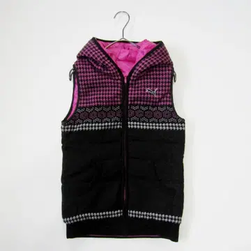 푸마 여성용 골프 리버서블 다운 베스트 S 사이즈