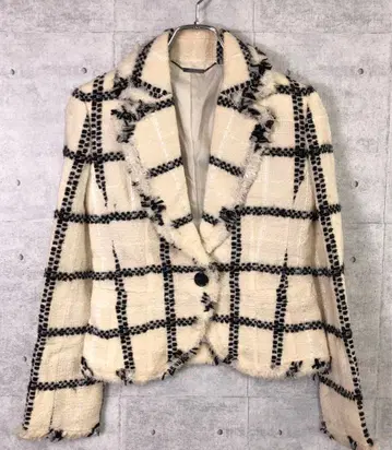 PINKY&DIANNE 00s 갸루 아카이브 구제 의류 트위드 자켓