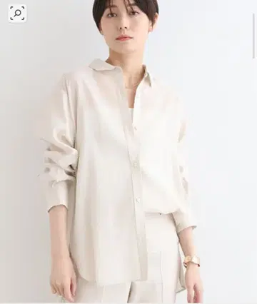 INDIVI [ 성인 시어 오버 셔츠 ]