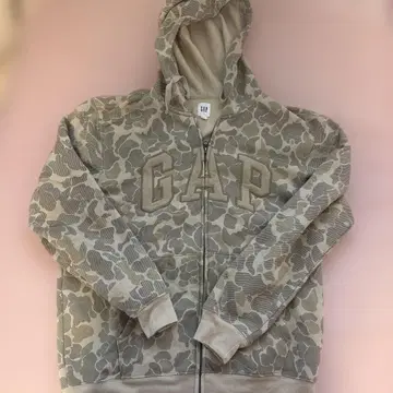 GAP 지퍼 후드티 카모플라쥬 후드티 카모 무늬 레어