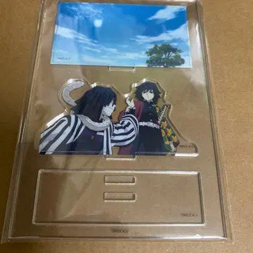 귀멸의 칼날 기둥 카페 미니 디오라마 아크릴 스탠드 이구로 기유