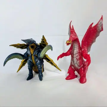 울트라맨 티가 울트라 괴수 시리즈 바지리스 & 메발 2개 세트 무료배송