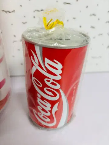 코카콜라 저금통 양철 캔 은행 저금통 인테리어 입상 세련된