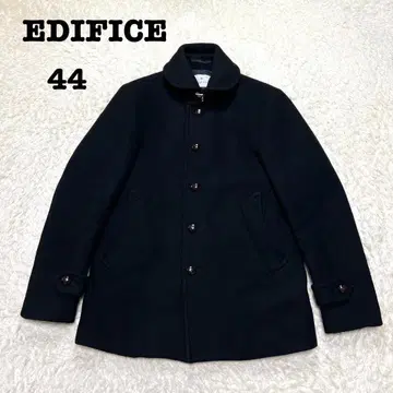 에디피스 남성용 멜톤 코트 싸개 버튼 벨트 비즈니스 아우터