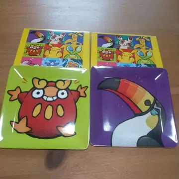 캐릭터 플레이트 2장 세트