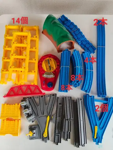 프라레일 레일과 건널목 세트