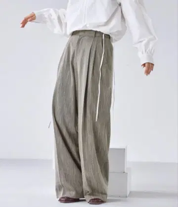 TODAYFUL Herringbone Wide Trousers