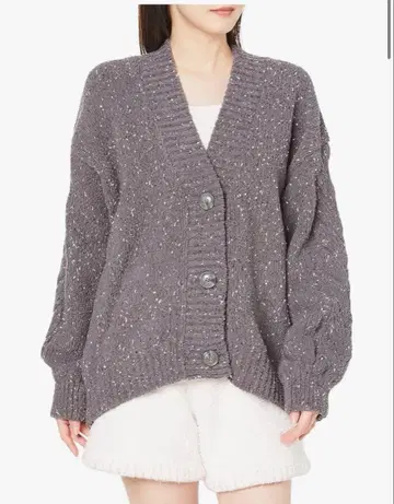 [택 포함 새상품] 젤라또피케 아란 네프 가디건