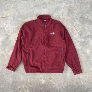THE NORTH FACE 플리스 자켓 버건디 팥 색상