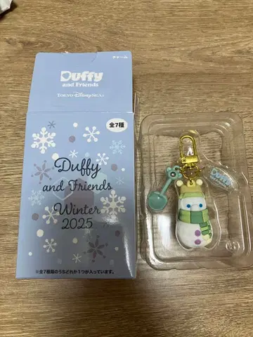 Duffy and Friends 눈사람 키링 2025