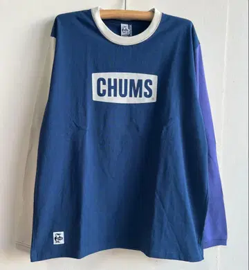 새상품 CHUMS Logo 롱 T셔츠 참스 pcxl