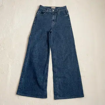 YANUK 와이드 플레어 데님 팬츠 25 OAB