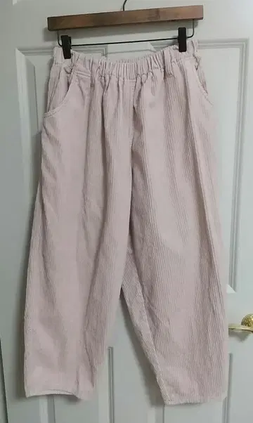 basco 코듀로이 마오 팬츠 핑크