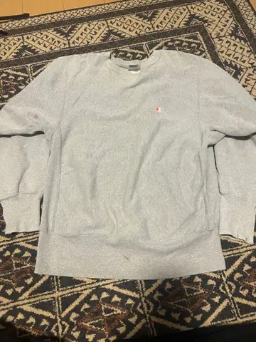 Champion Reverse Weave 그레이 맨투맨 M