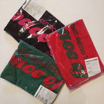 미개봉 새상품 아무로 나미에 투어 타월 3장 세트