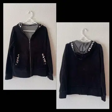 여성용 룸웨어 상하의 세트 (비쥬 스톤 사양) 2