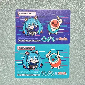 한정품 BANDAI NAMCO 하츠네 미쿠 건담 태고의 달인 바나패스