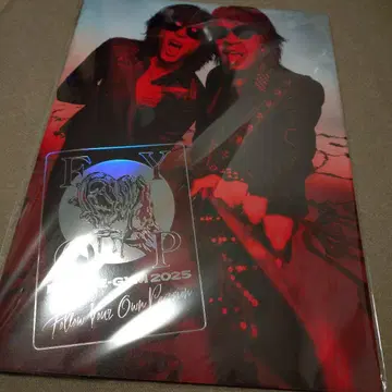 [ 새상품급 ] B'z FYOP 2025 라이브 팜플렛