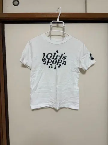 MILK 밀크 음표 티셔츠 화이트