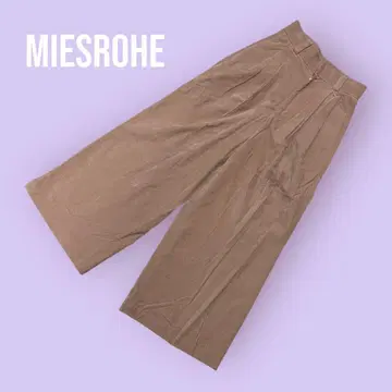 MIESROHE 가우초 팬츠 핑크 베이지 사이즈 0 S-1140
