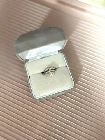 플라티나 반지 13호 2개 세트