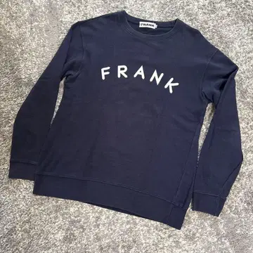 FRANK 네이비 로고 맨투맨 XL beams 구매