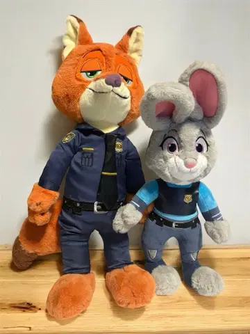 주토피아 제일복권 주디 닉 봉제 인형 라스트 원상