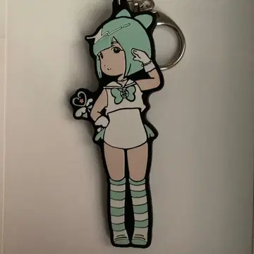 민트 그린 캐릭터 키링