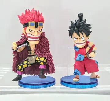 원피스 월드 콜렉터블 피규어 와노쿠니 5 [키드&루피타로] 세트품