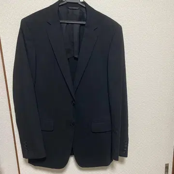 블랙 비즈니스 정장 싱글 버튼