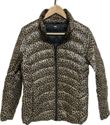 UNIQLO 레오파드 무늬 다운 자켓 XL