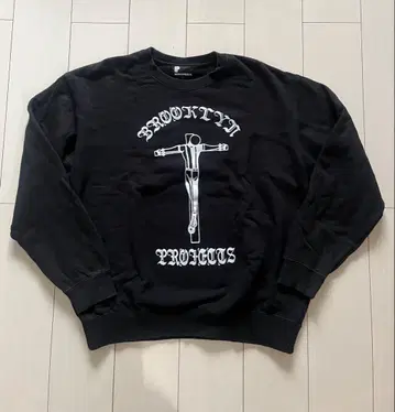 블랙 맨투맨 트레이닝복 brooklynproject