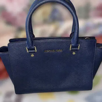 미사용품 MICHAEL KORS 네이비 핸드백 2way