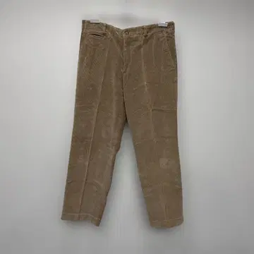 발리브리켄 베이지 코듀로이 밀리터리 팬츠