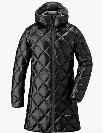 [ 새상품급 ] 몽벨 스페리오 다운 트래블 코트 블랙 XS EX800