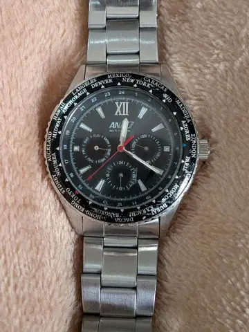 ANA 다기능 크로노그래프 손목시계 배터리 교환 완료