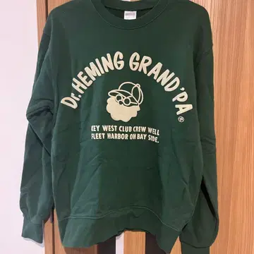 Dr.Heming Grand'Pa 그린 트레이닝복