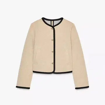 ZARA 바이핑 숏 자켓 S