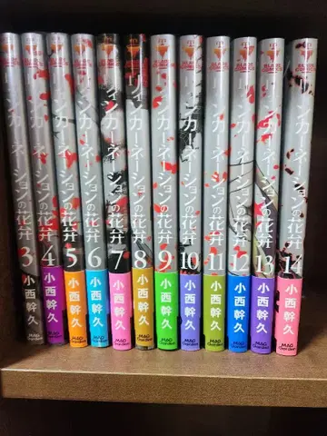 리 카이의 꽃잎 3-14권 오비 포함